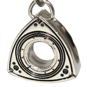 Rotor Keychain - Nickel Plated