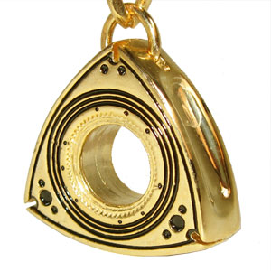 Rotor Keychain - Canary Gold