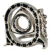 Rotor Housing Keychain - Nickel Plated