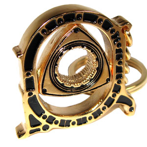 Rotor Housing Keychain - Canary Gold