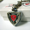 Rotary Heart Keychain