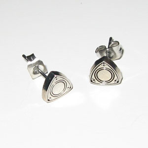 Rotor Earring - Stud - Nickel Plated