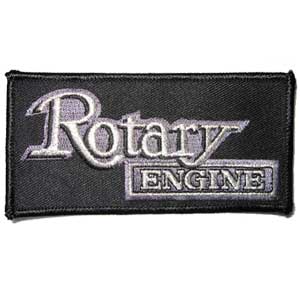 Rotary Engine Patch - Black
