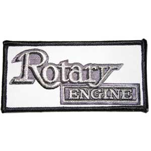 Rotary Engine Patch - White