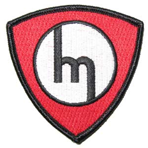 M Rotor Patch - Red