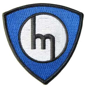 M Rotor Patch - Blue