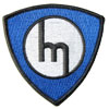 M Rotor Patch - Blue