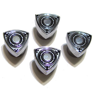 Rotor Shaped Valve Caps