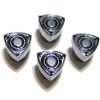Rotor Shaped Valve Caps