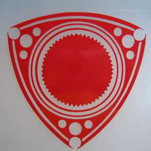 Rotor Decal - Red