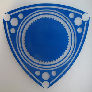 Rotor Decal - Blue