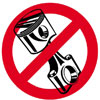 No Piston Decal