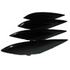 RX-8 Fender Strakes - Brilliant Black Clearcoat