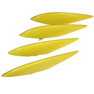 RX-8 Fender Strakes - Lightning Yellow