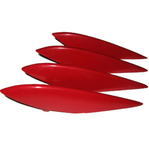 RX-8 Fender Strakes - Velocity Red Mica