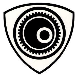 Rotor Decal - 40th Logo - Black