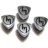 Rotor Valve Stem Caps - M Logo - Black