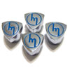 Rotor Valve Stem Caps - M Logo - Blue