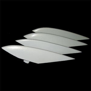 RX-8 Fender Strakes - Crystal White Pearl