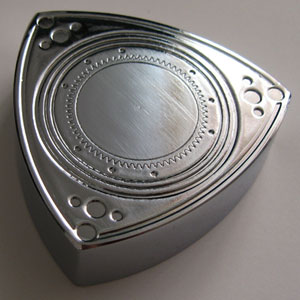 Rotor Brake / Clutch Cap - Chrome