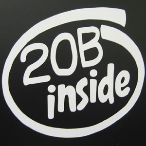 20B Inside Decal