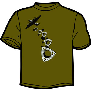 Rotary Bomber - T Shirt