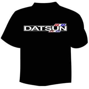 Datsun T-Shirt Style C - Black