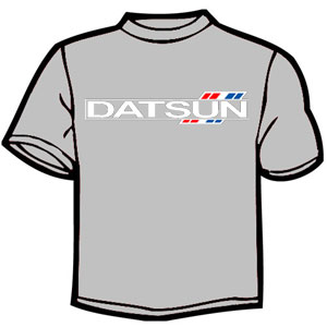 Datsun T-Shirt Style C - Heather Gray