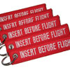 Insert Before Flight Keychain - 5pcs
