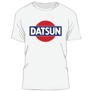 Datsun T-Shirt Style A - White