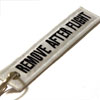 Remove After Flight Keychain - White