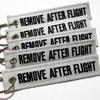 Remove After Flight Keychain - 5pcs - White