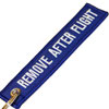 Remove After Flight Keychain - Blue