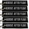Remove After Flight Keychain - 5pcs - Black