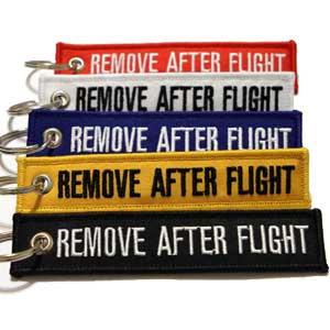 Remove After Flight Keychain - 5pcs - Multi#1