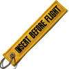 Insert Before Flight Keychain - Yellow