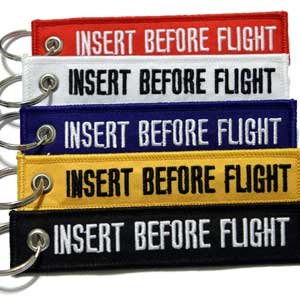 Insert Before Flight Keychain - 5pcs - Multi#1