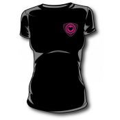 GIRLRACER - Rotary Heart Shirt (Black)