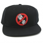 No Piston Baseball Cap - Flat Brim Black