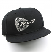 Rotor RX-7 FB Logo - Baseball Cap - Black Flat Brim Hat