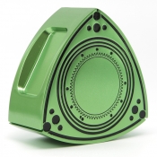 Aluminum Rotor Oil Cap - Anodized Green - 72mm
