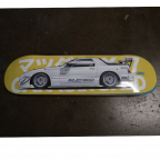FC3S RX-7 Skate Deck - WHITE