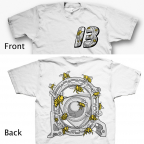 Rotor Housing / 13Bees - TShirt - Ash Gray