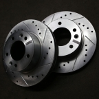 Power Stop 86-91 Mazda RX-7 Front Evolution Drilled & Slotted Rotors - Pair