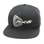 Rotor RX-8 Logo - Baseball Cap - Black Flat Brim Hat