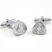 Rotor Cuff Links - Chrome