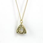 Rotor Necklace - Canary Gold