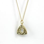 Rotor Necklace - Canary Gold