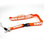 Remove Before Flight - Lanyard - Orange