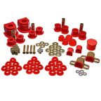 Energy Suspension 86-91 Mazda RX7 Red Hyper-Flex Master Bushing Set